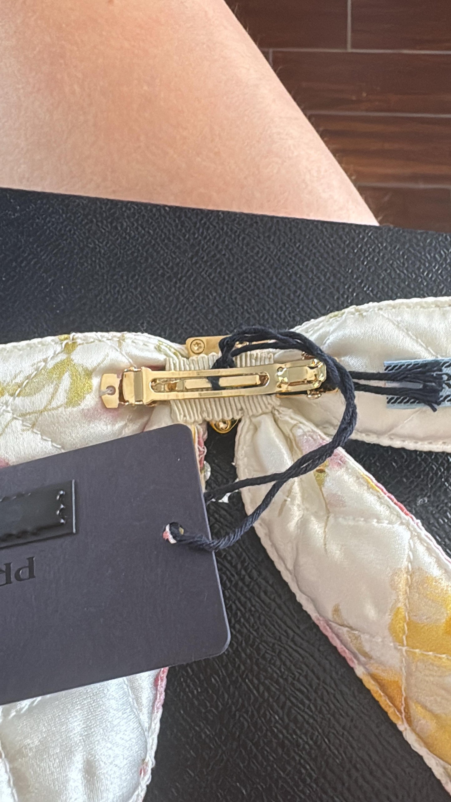 Prada hair clip New