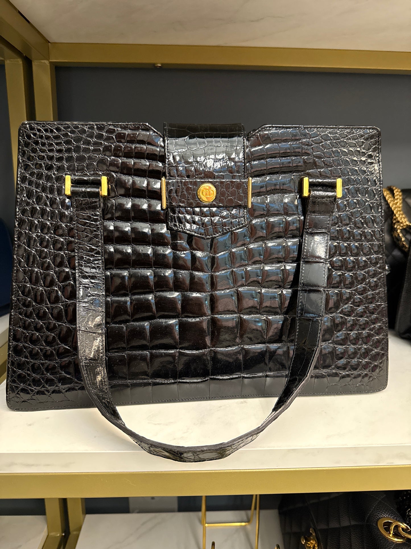 Christian Dior Black Kelly