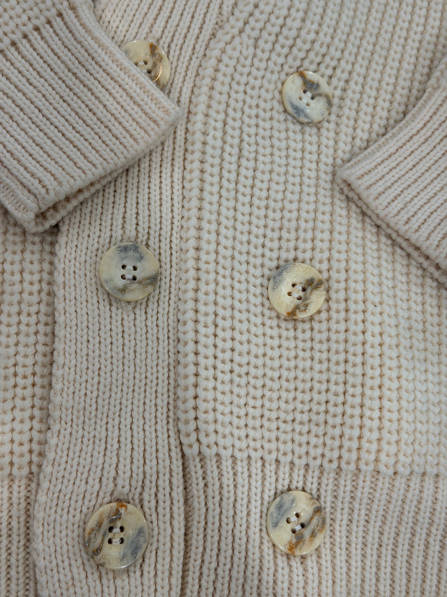 Christian Dior Sport cardigan features a distinct CD logo patch on the chest size M