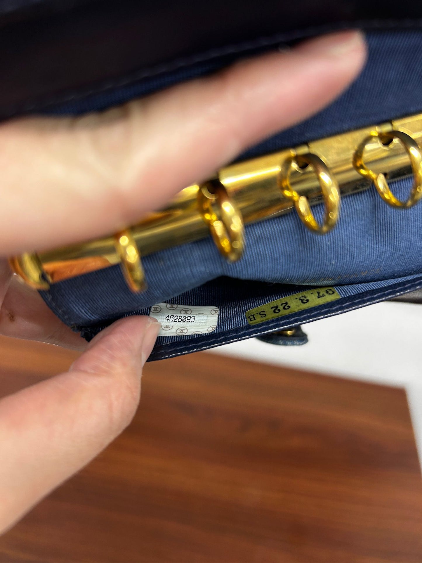 RARE Chanel Denim Series 4 Agenda