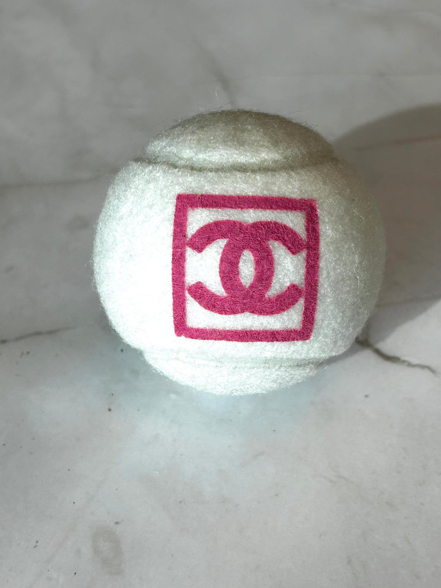 Chanel Pink Tennis Ball