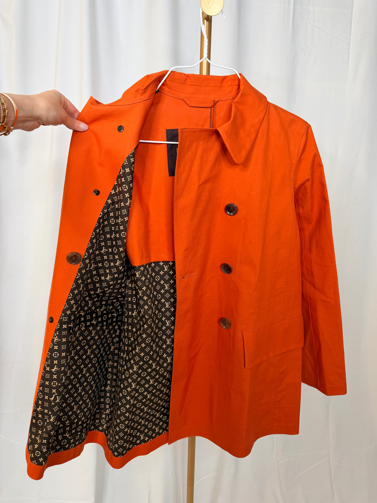 Louis Vuitton Rain Trench Coat