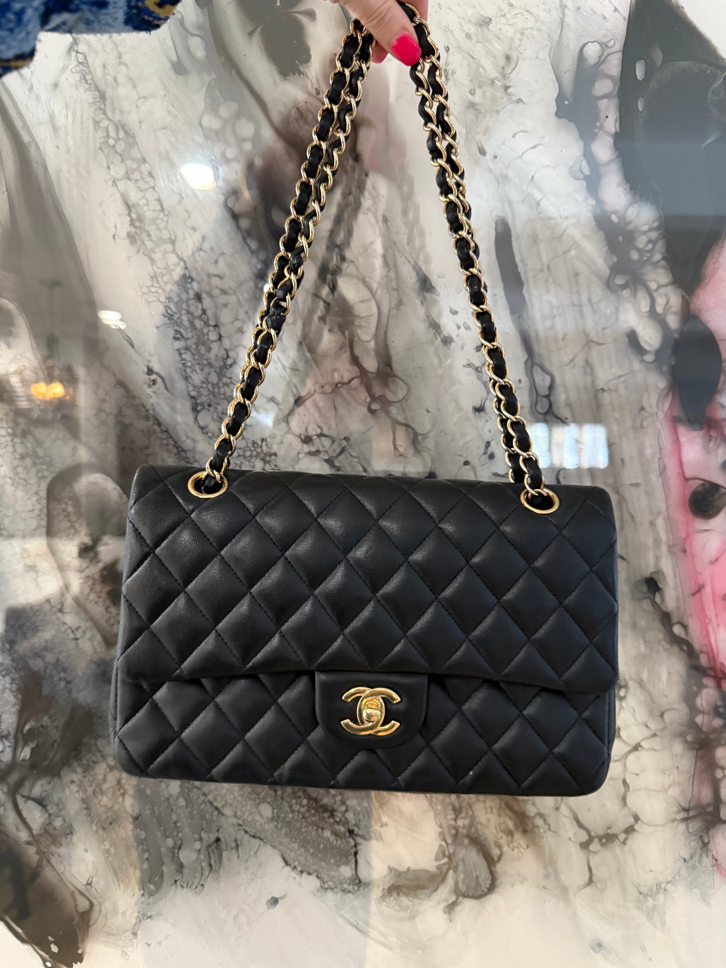 Chanel Lambskin Double flap series 25 (2018)