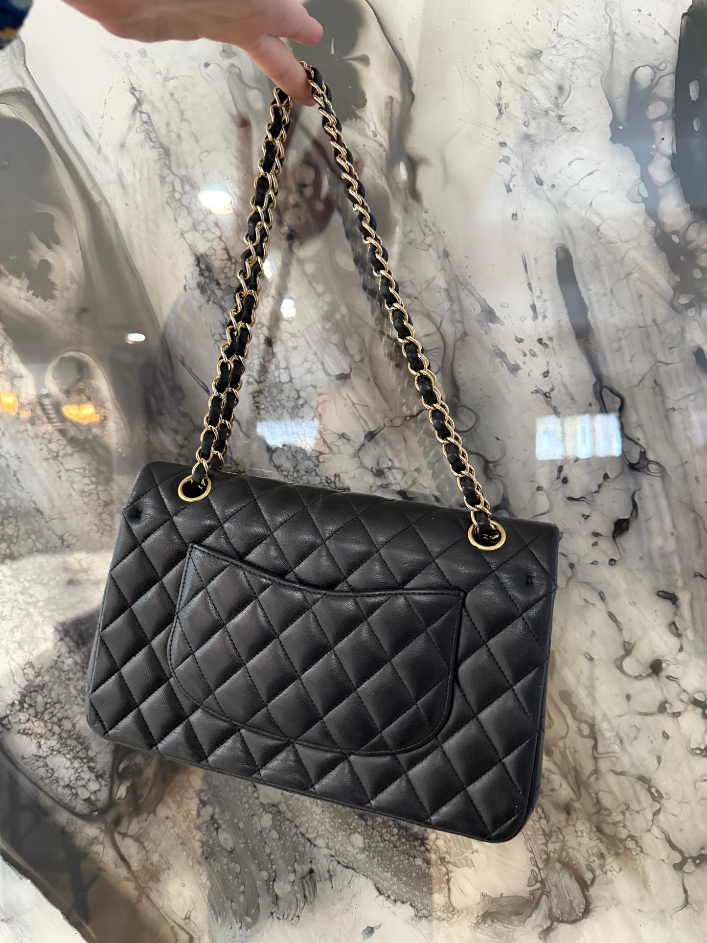 Chanel Lambskin Double flap series 25 (2018)