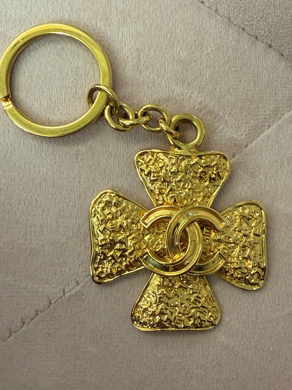Chanel Clover Key Chain
