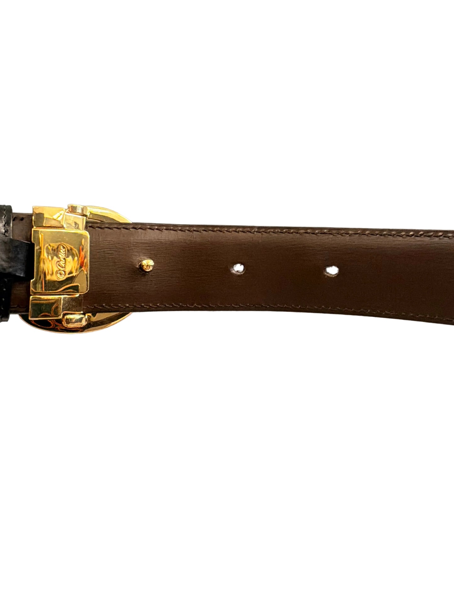 Vintage Cartier Belt Panther buckle full set