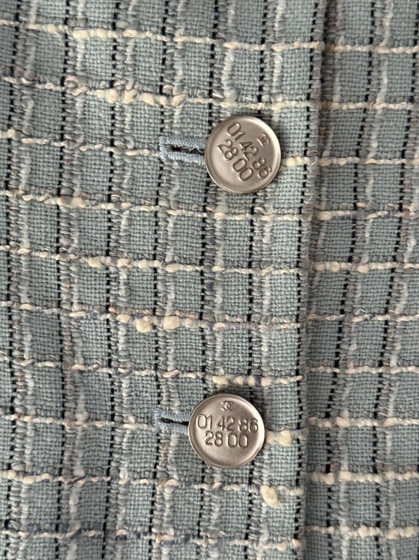 Chanel Blue 98P Blazer, FR 44