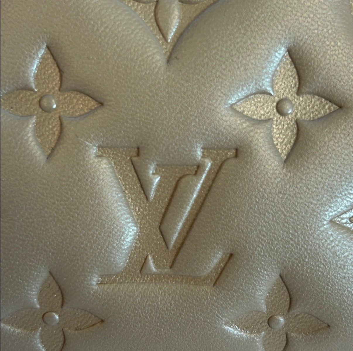 Louis Vuitton Zippy Wallet – Monogram Empreinte Leather in Khaki Beige Made in France