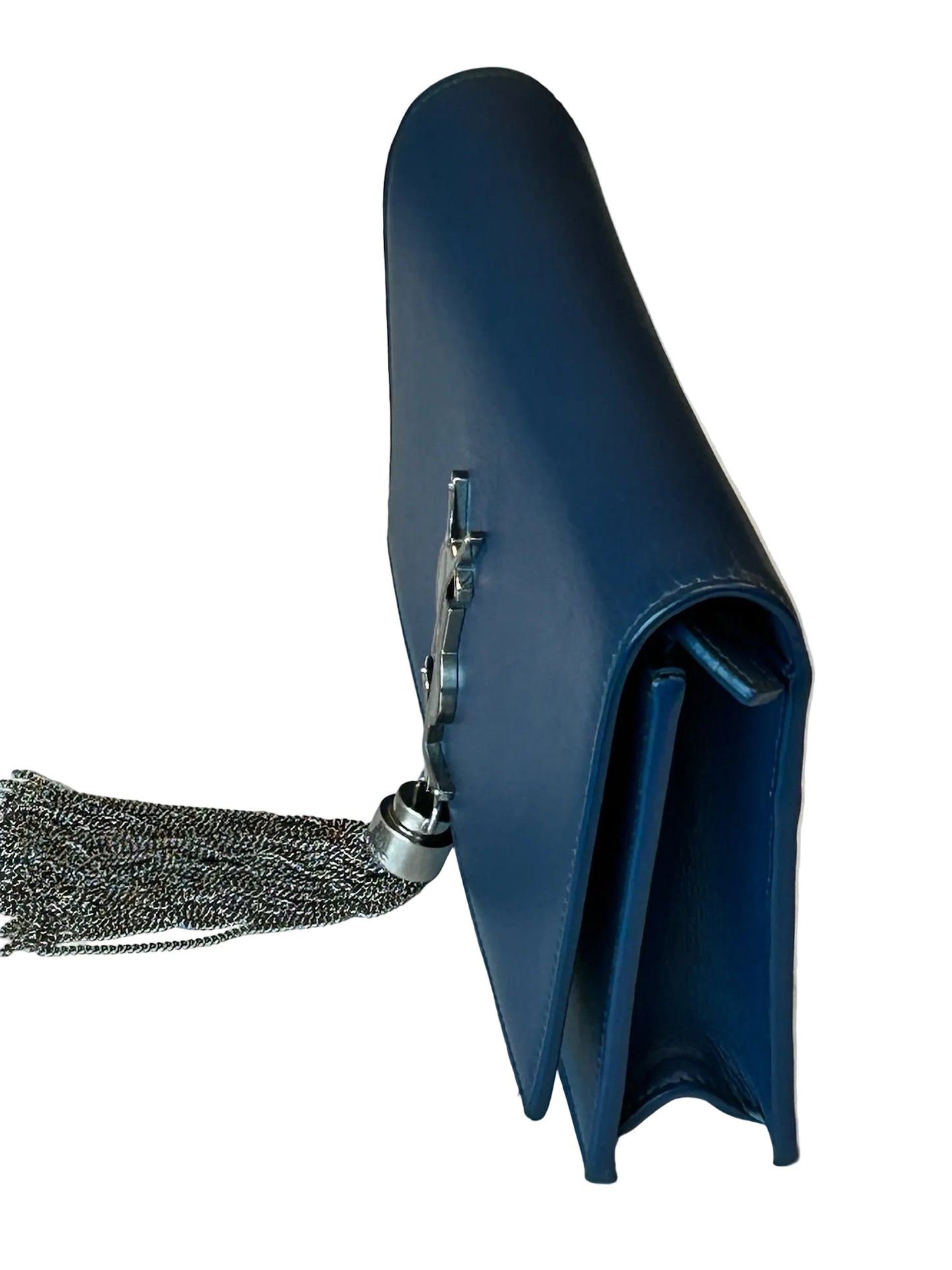 YSL BLUE KATE SMALL TASSEL WOC