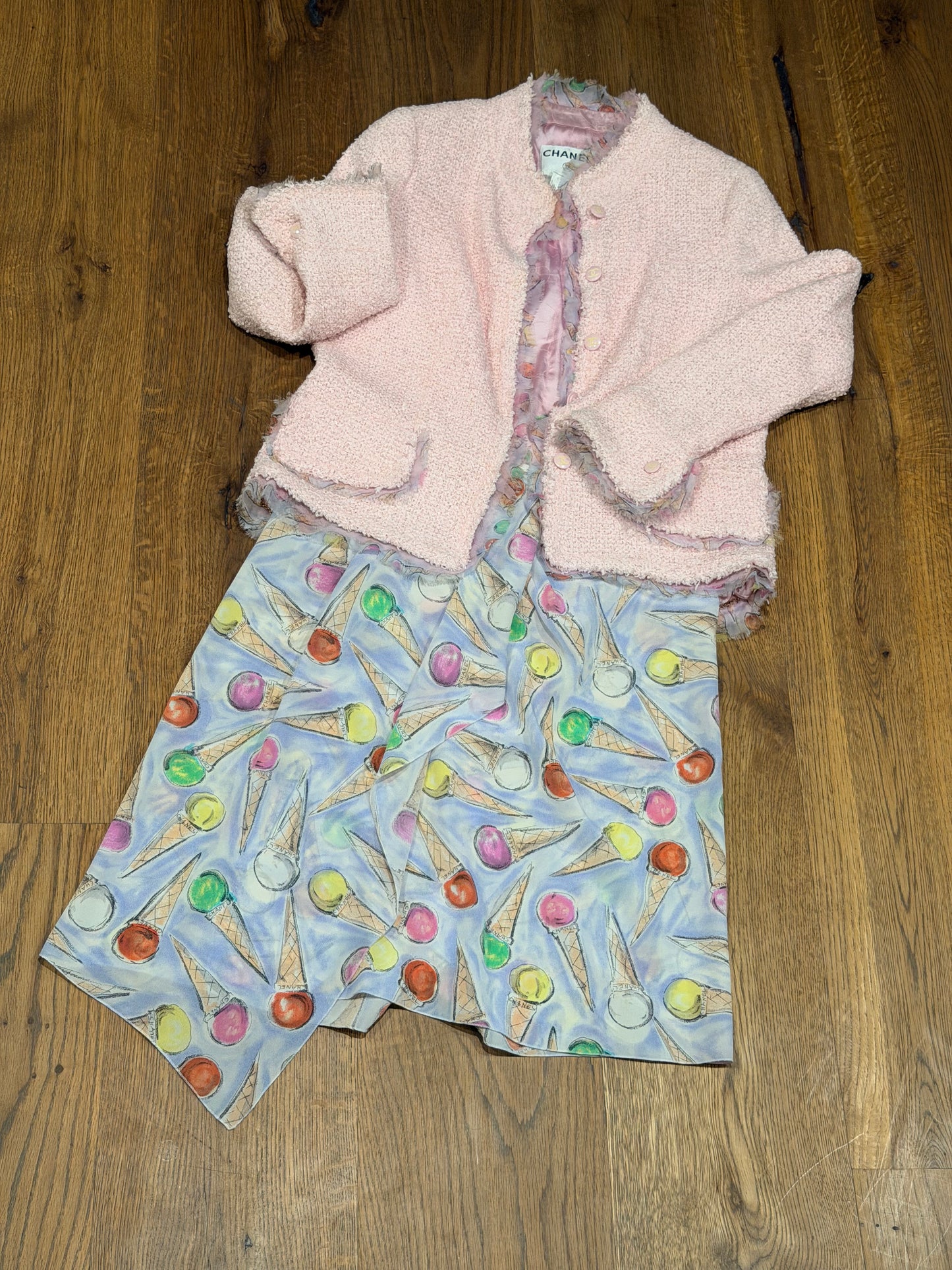 Chanel pink ice cream jacket from the candyland collection 2004