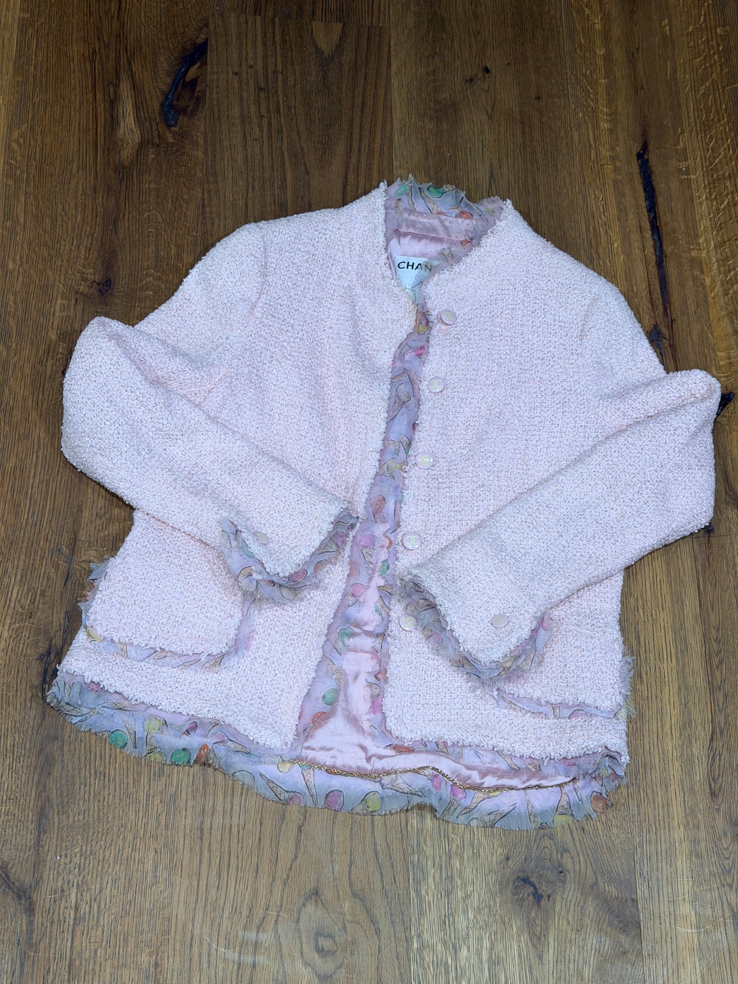 Chanel pink ice cream jacket from the candyland collection 2004