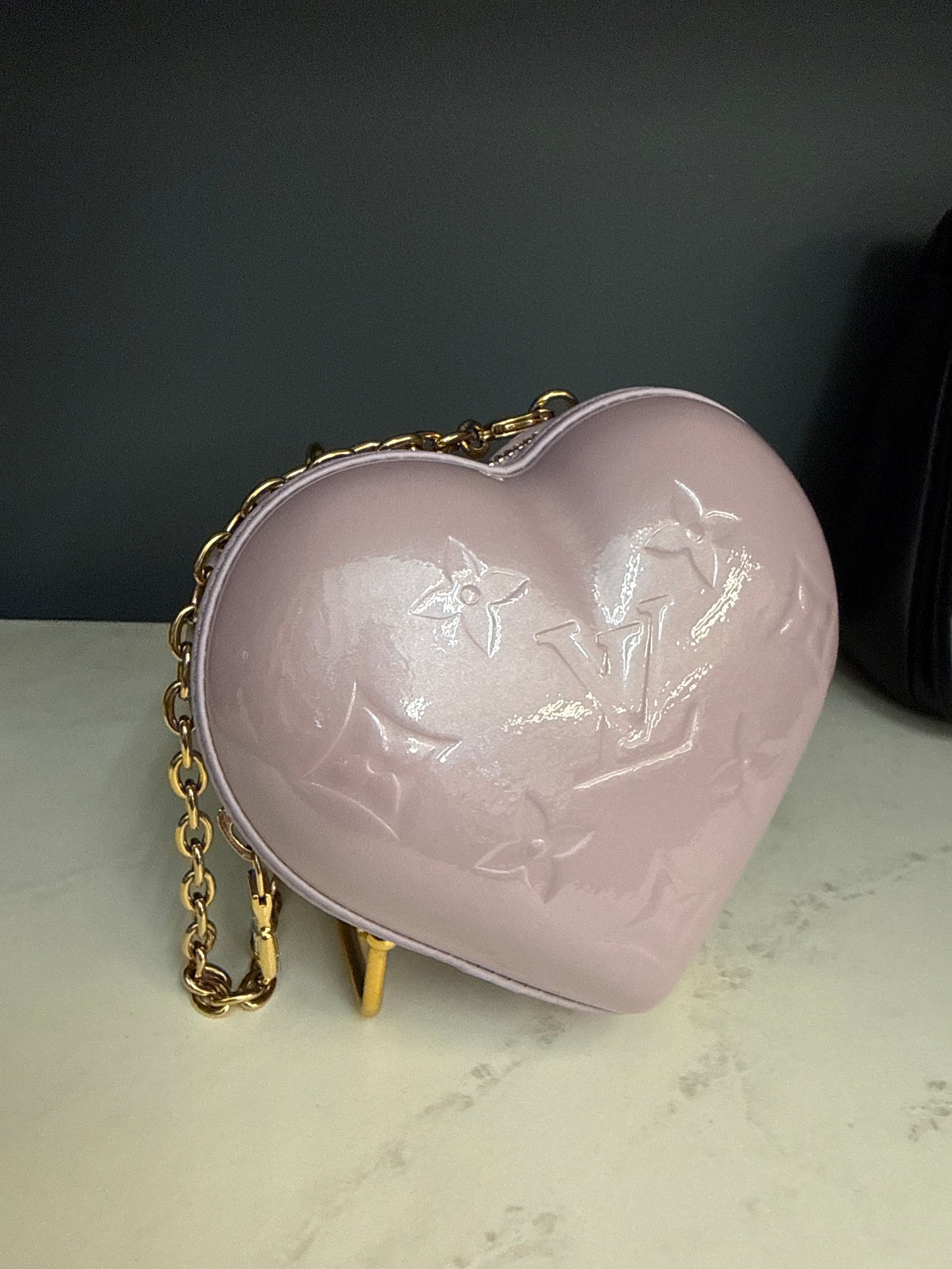 Louis Vuitton Keep My Heart Glossy Lilac Mini Bag