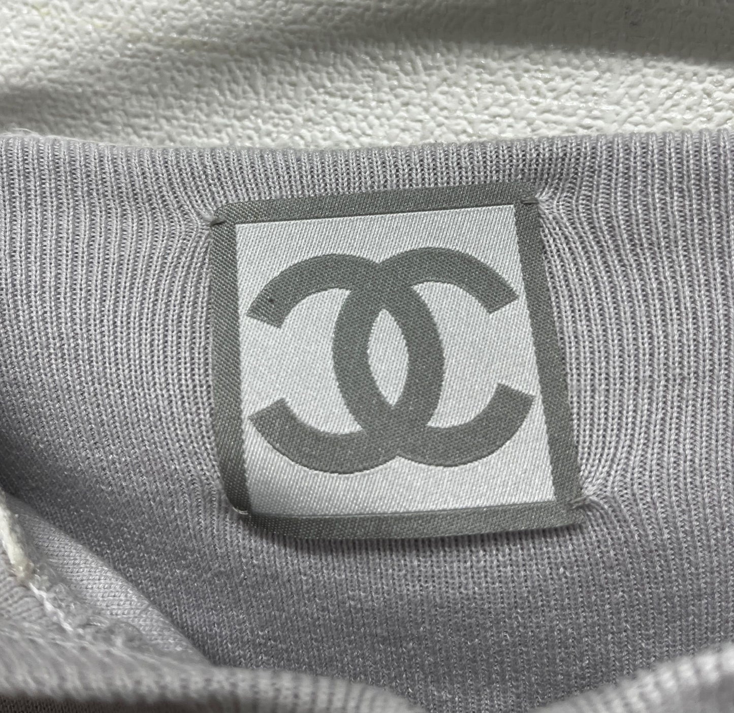 Chanel Sportsline Logo zippy hoodie 04P FR 34