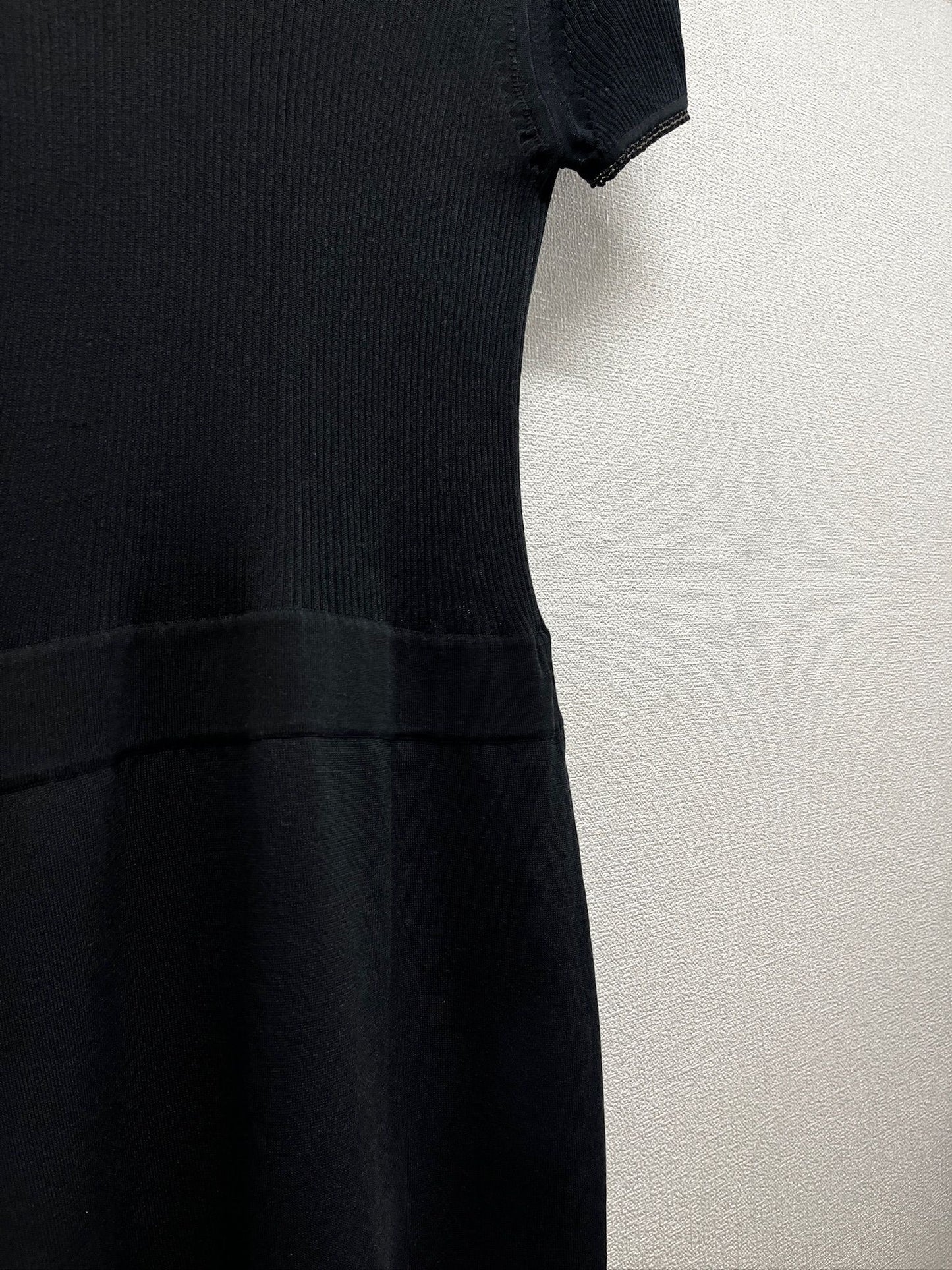 Chanel black dress with lion buttons FR 36