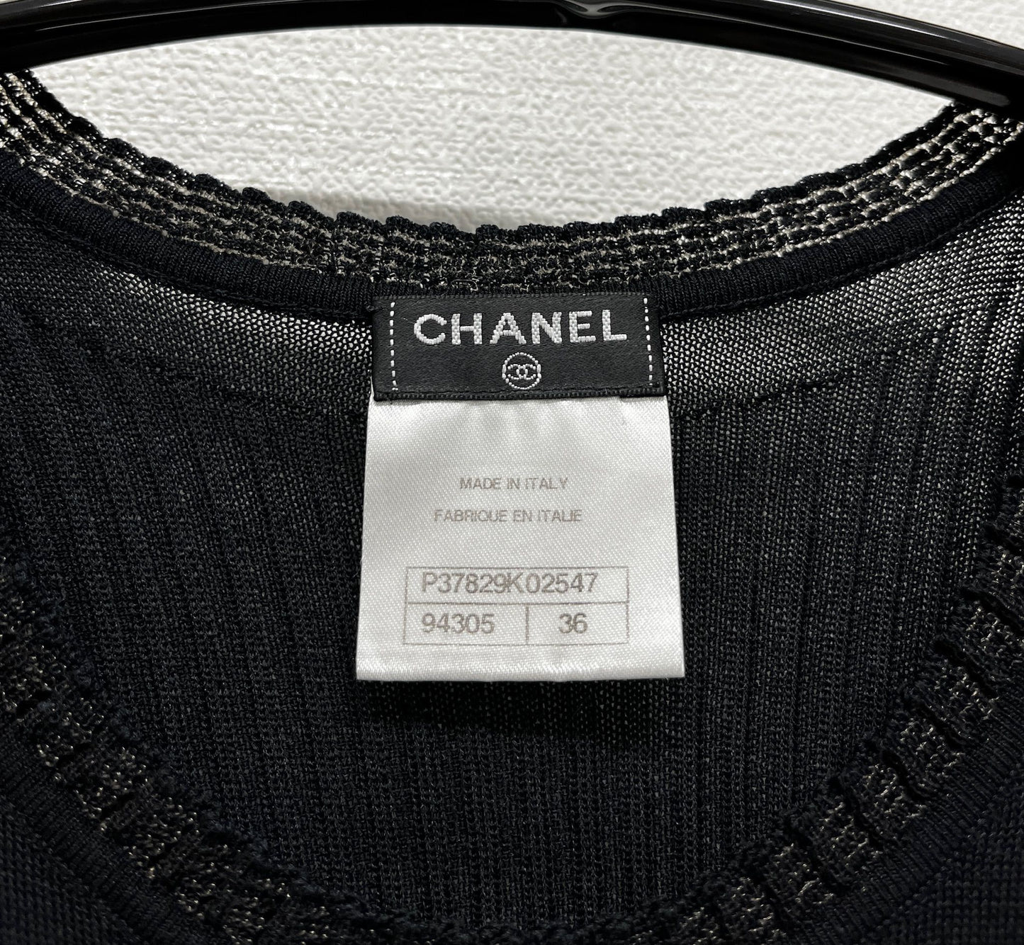 Chanel black dress with lion buttons FR 36