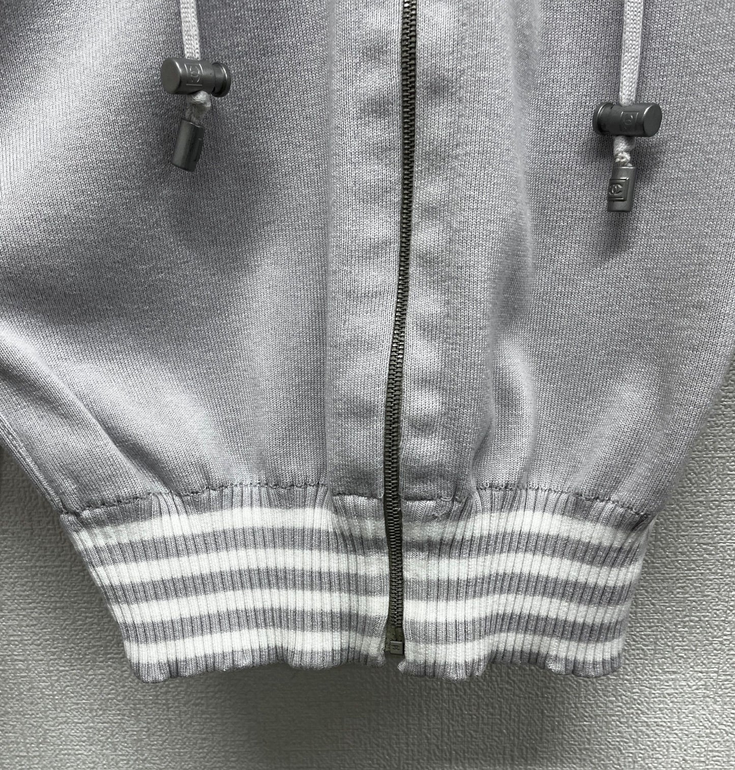 Chanel Sportsline Logo zippy hoodie 04P FR 34