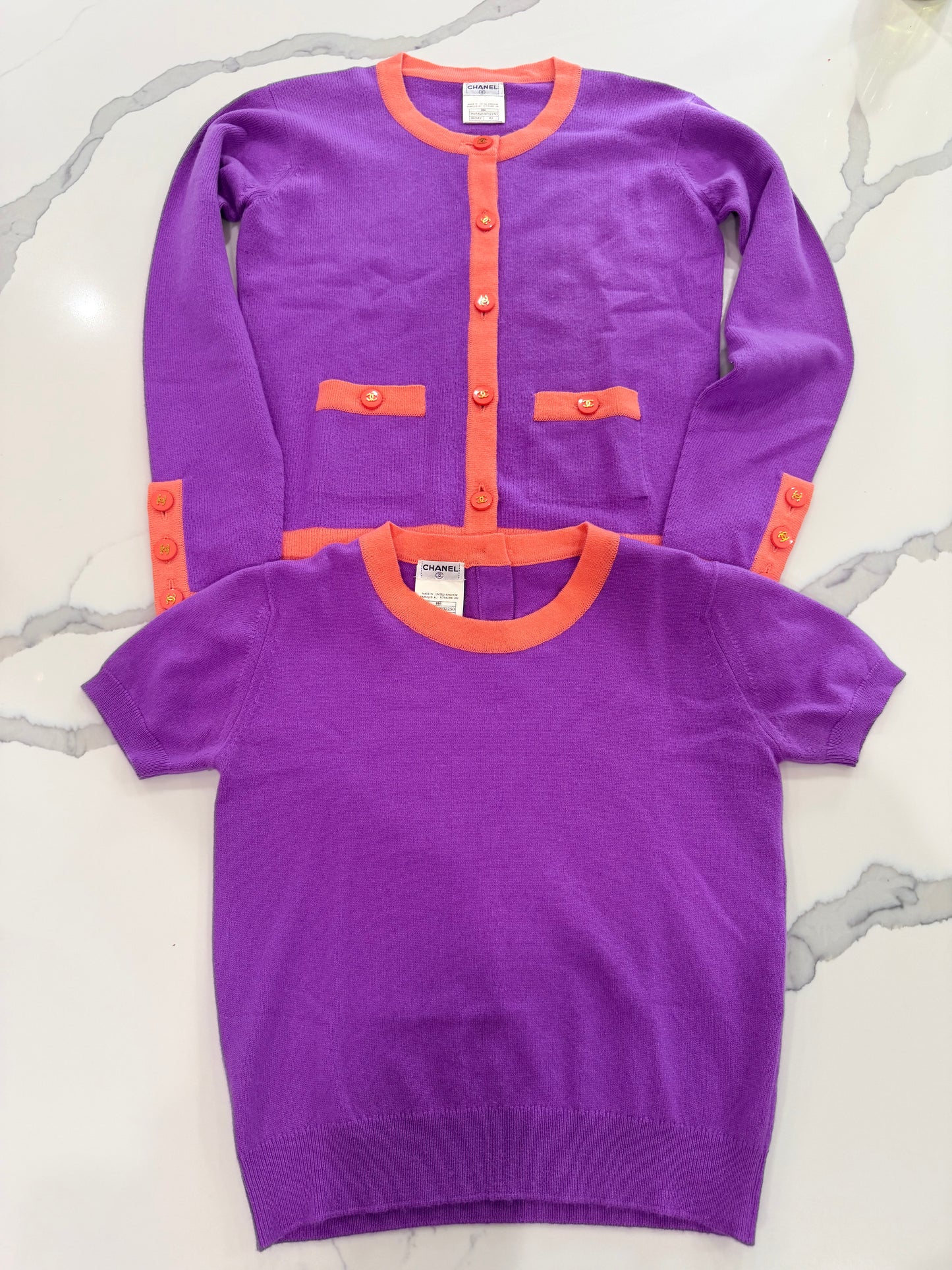 Chanel 95A twin set