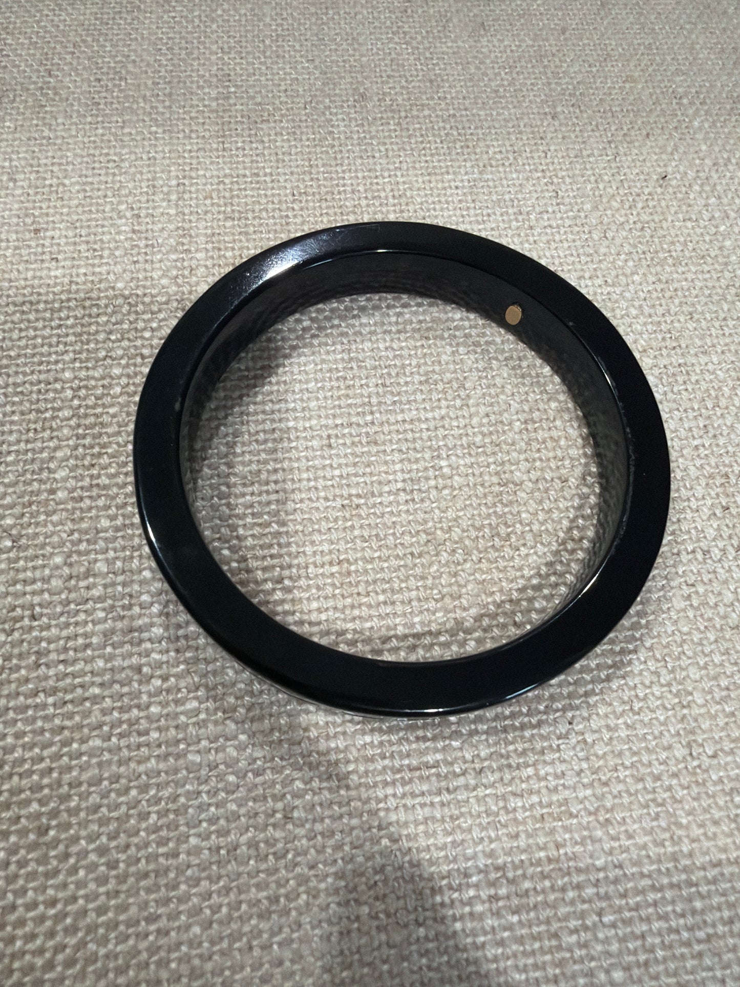 Chanel Coco Resin Coco Bangle Black