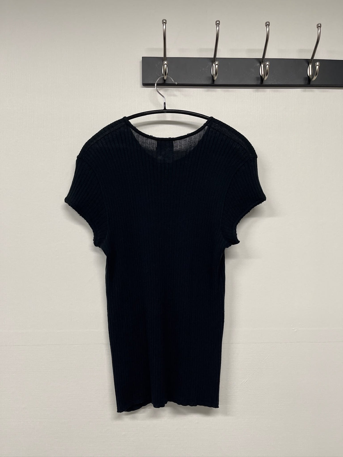Chanel CC 04P Size 46 Short sleeve black tshirt