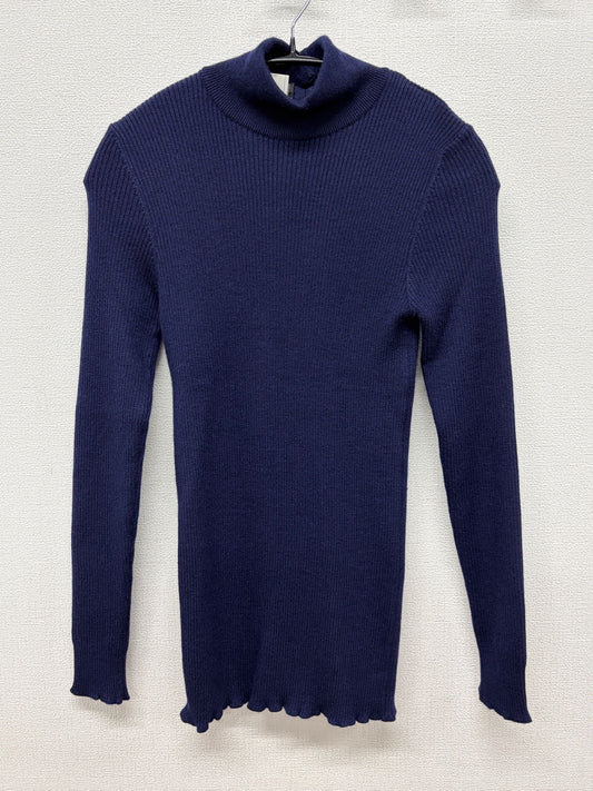 Chanel blue cashmere & Silk sweater 95A FR 40