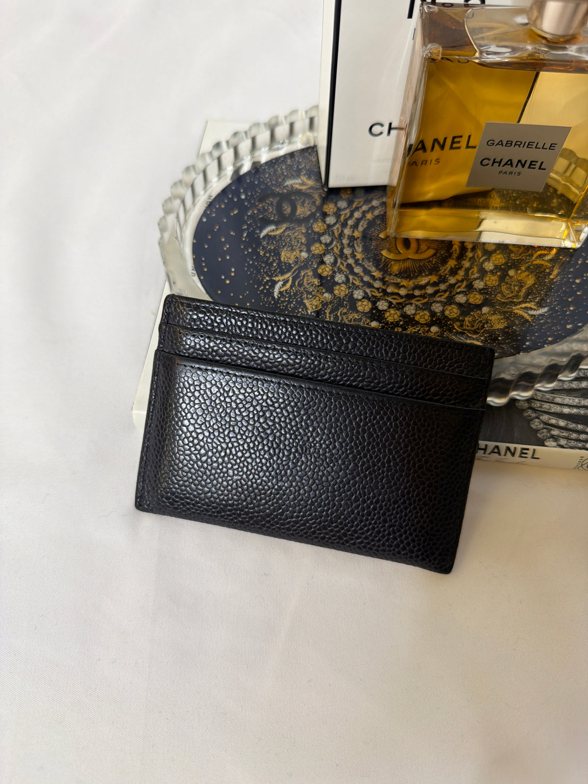 Chanel Caviar card holder