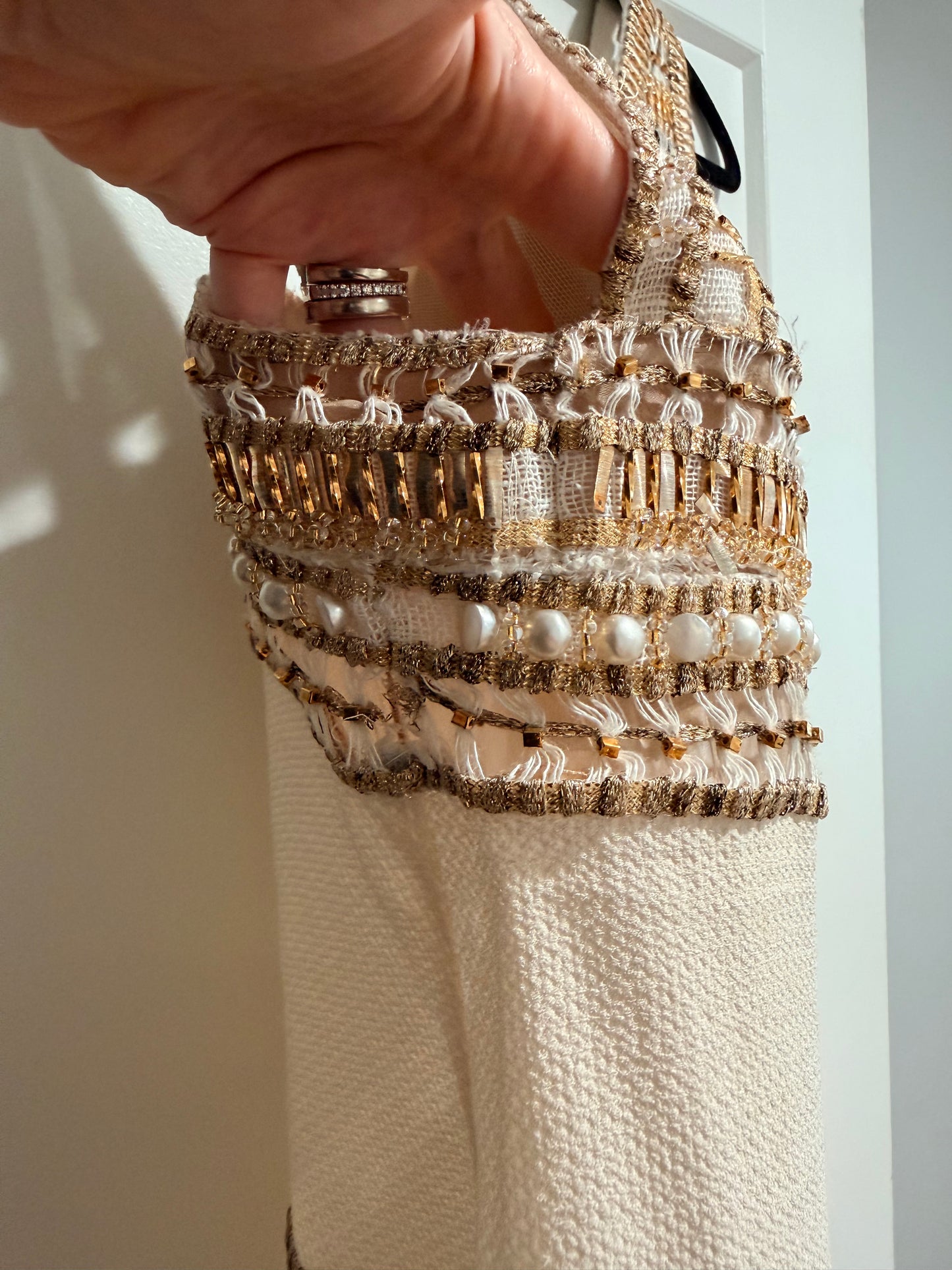 Epic Chanel Egypt collection midi dress fr 42