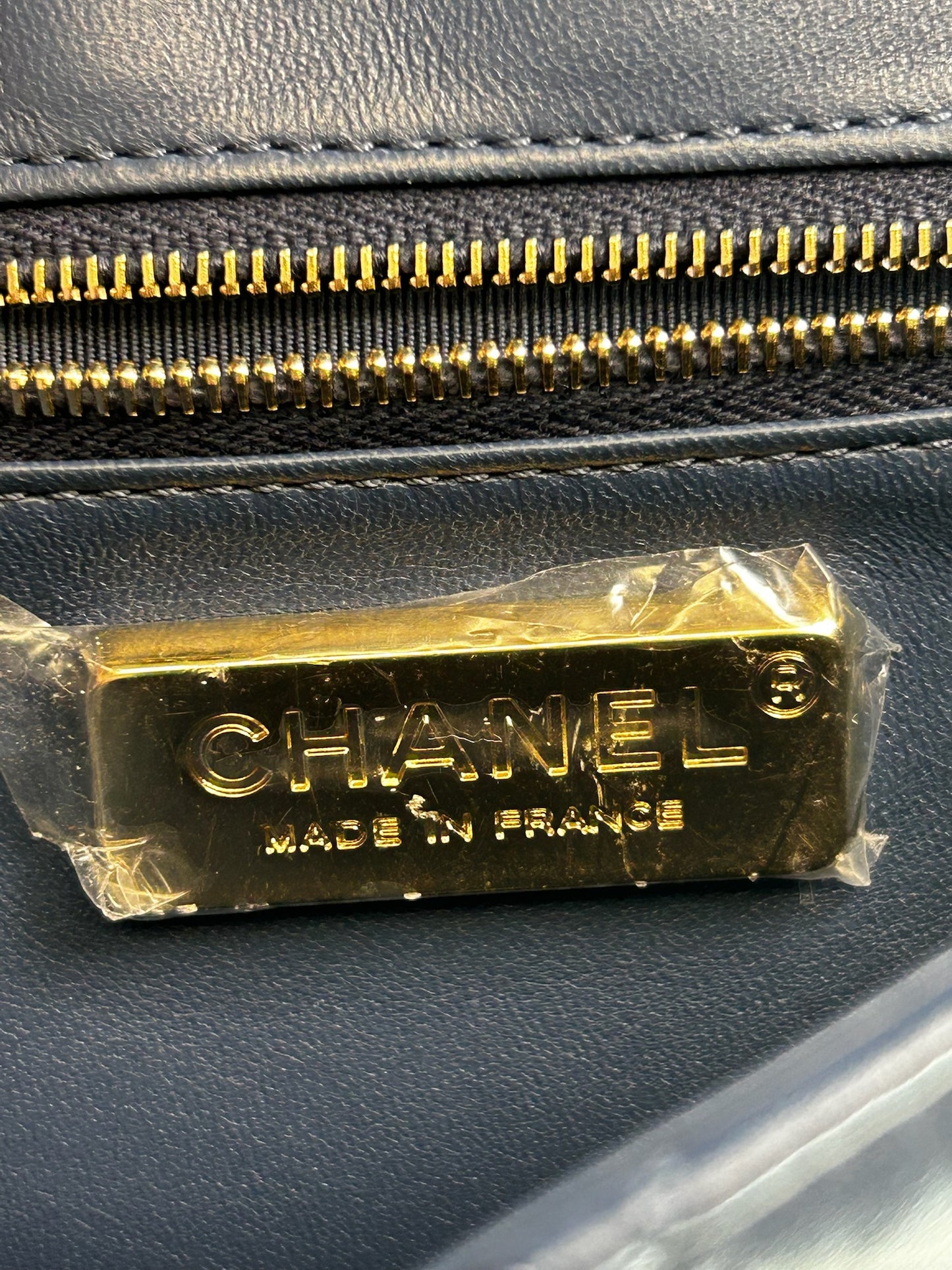 Chanel 2017 Metiers D'Art Lambskin/Rabbit Fur Top Handle Flap with Gold Hardware