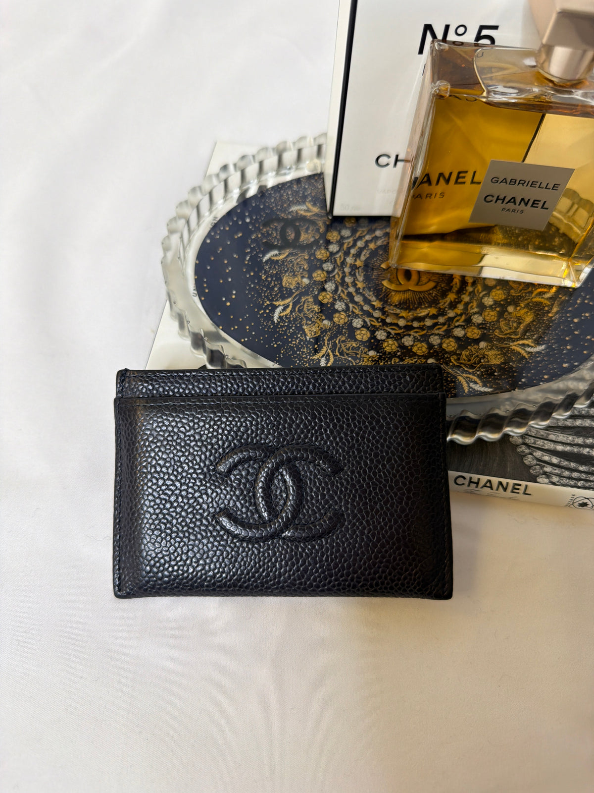 Chanel Caviar card holder