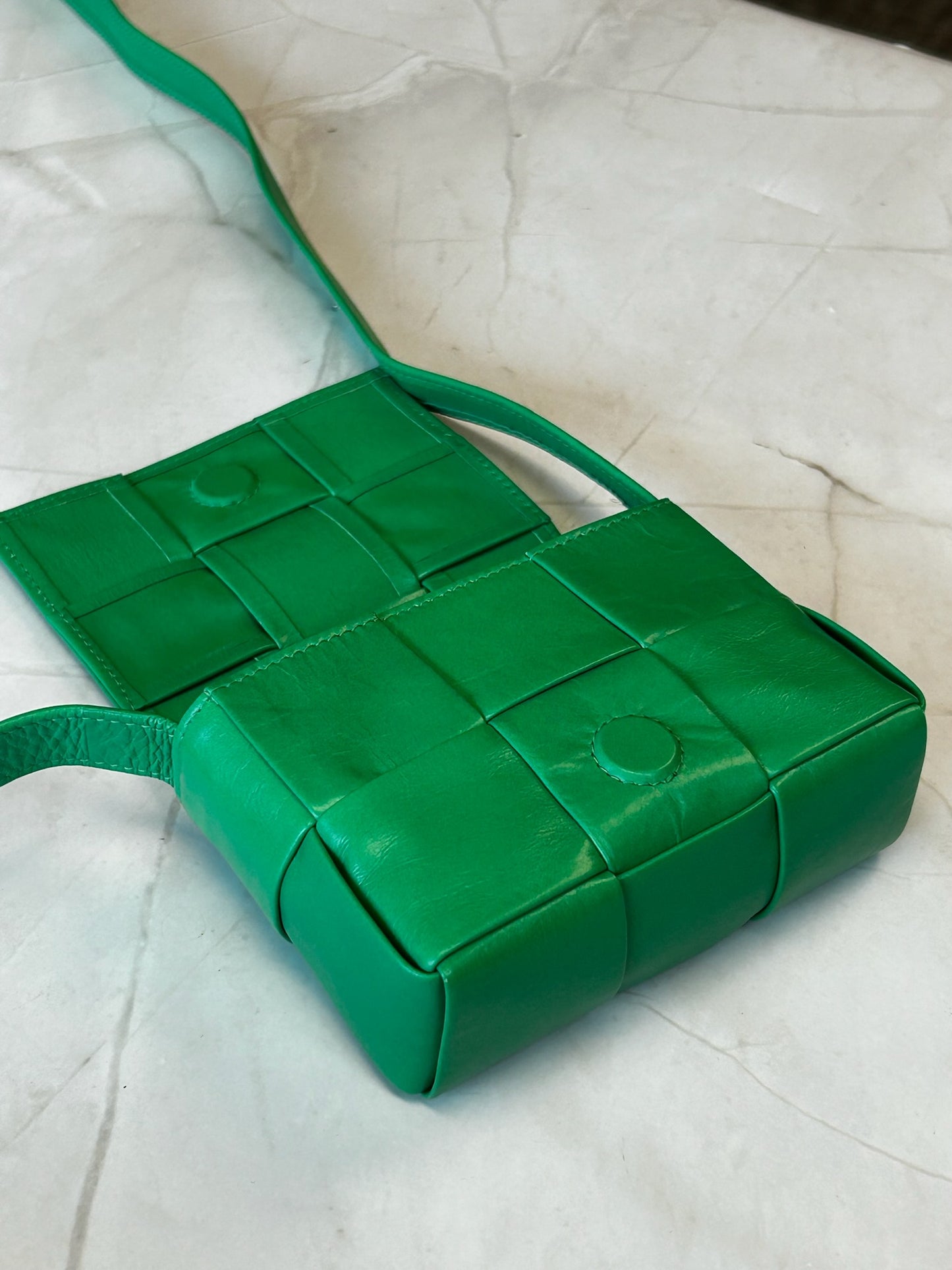 Bottega Veneta Mini Cassette Card Case Bag