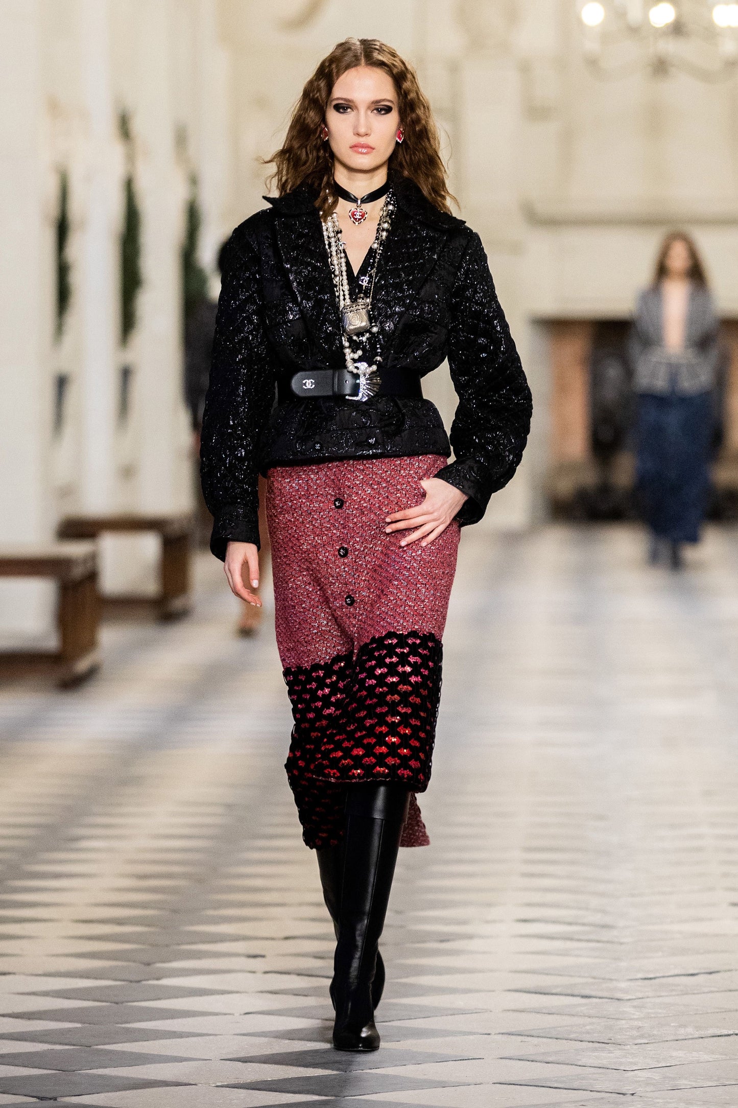 Chanel Runway Embellished AirPod Pro Case mini bag