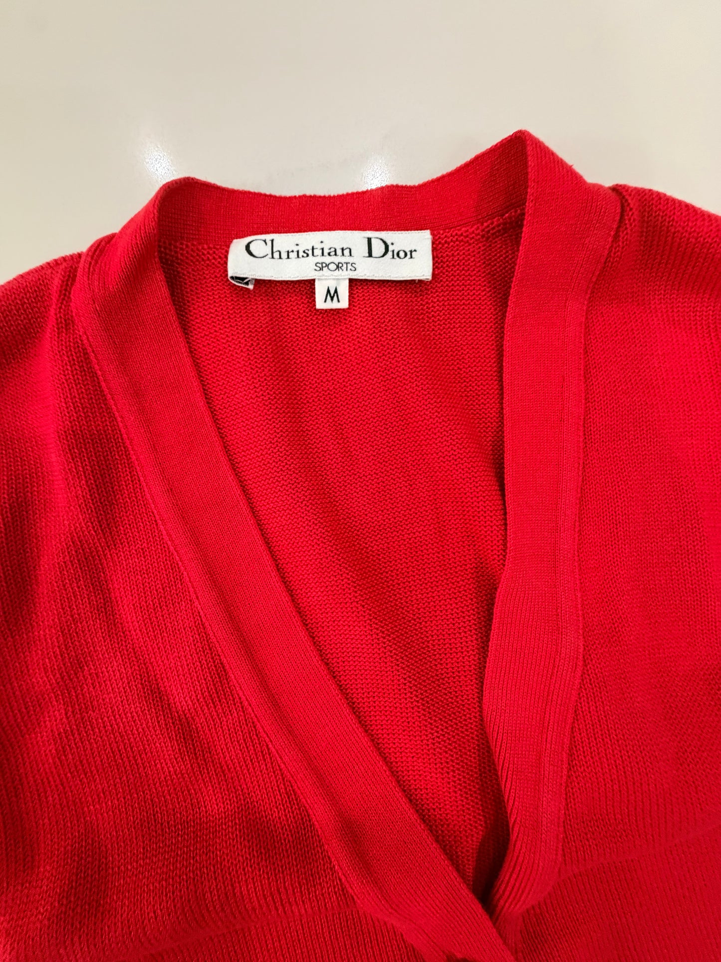 Christian Dior red vest size M