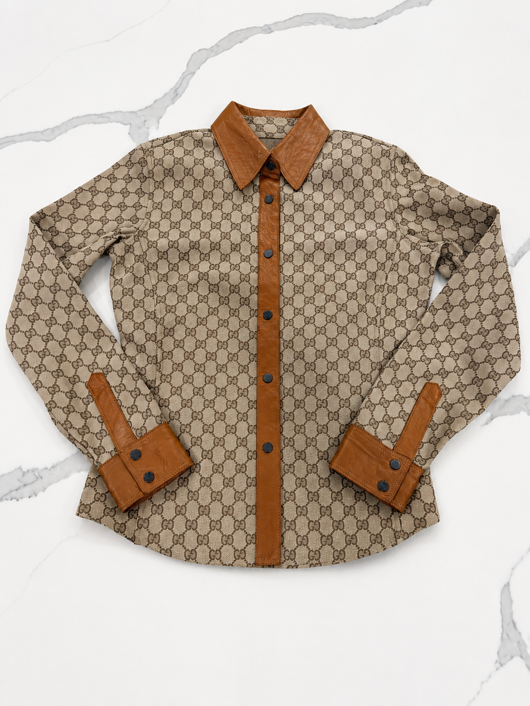 Gucci monogram jacket top IT 40