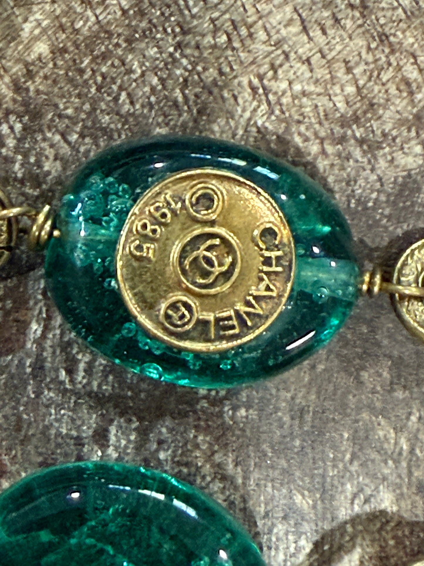 Chanel 1985 rare Gripoix Necklace