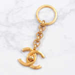 Vintage chanel turnlock charm / key ring