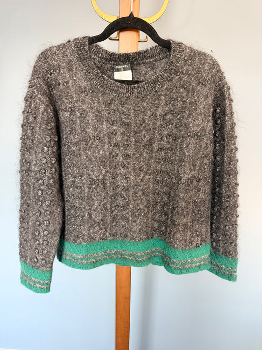Chanel Fisherman knit sweater