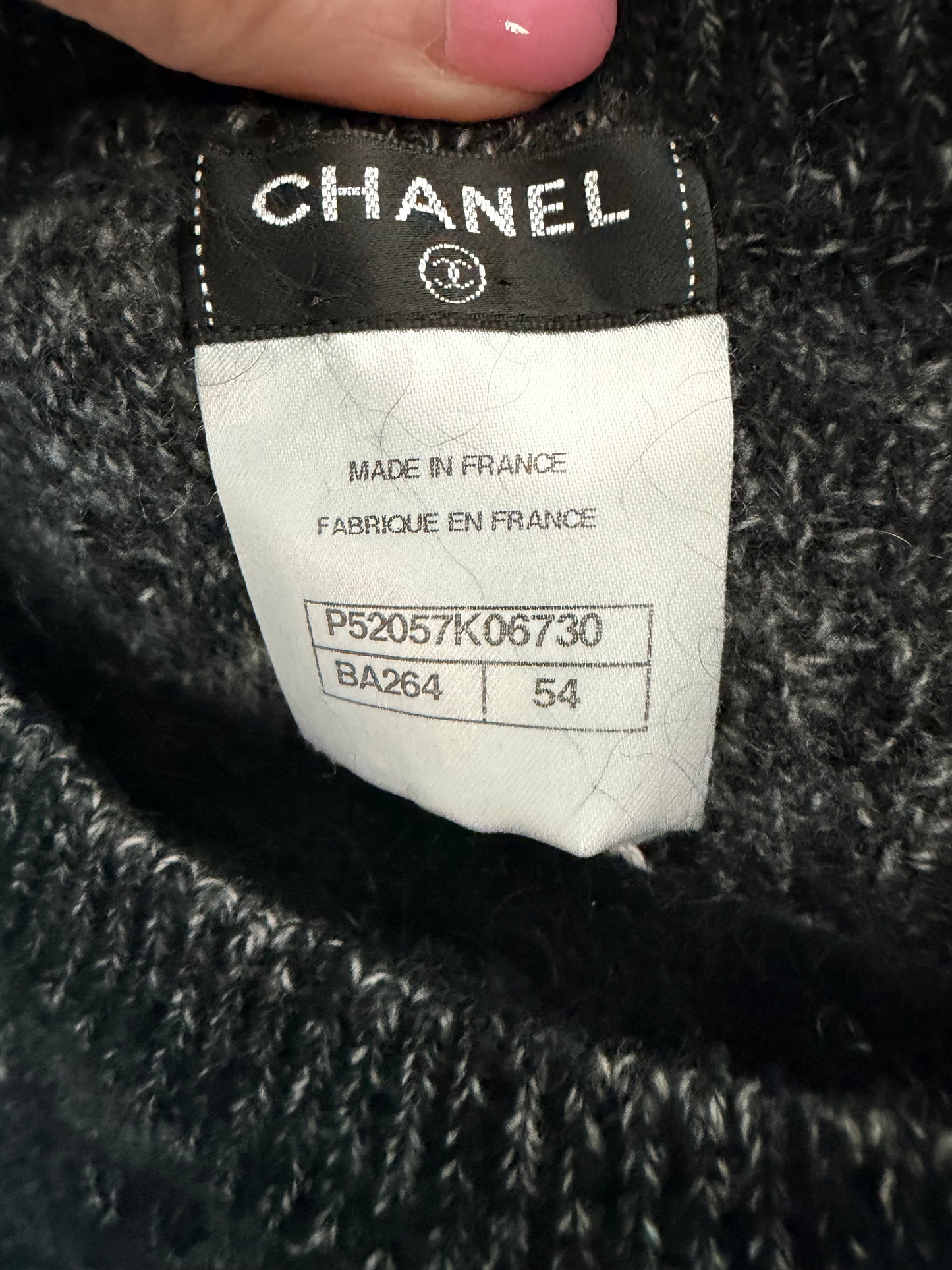 Chanel Fisherman knit sweater