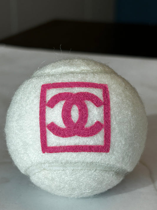 Chanel Pink Tennis Ball