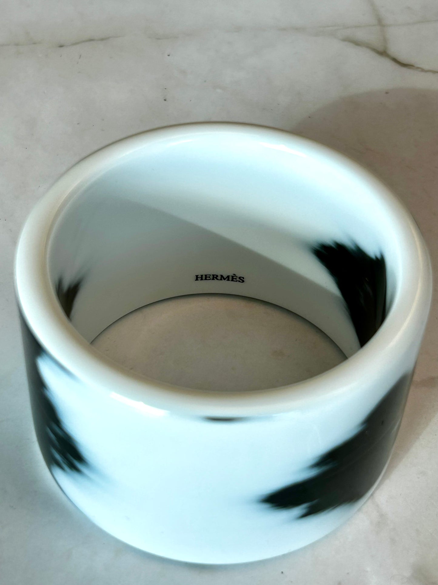 Hermes Lacquered Bangle