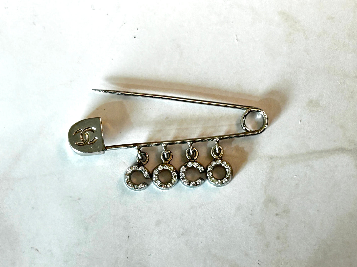 Chanel COCO Safely pin Brooch 01P