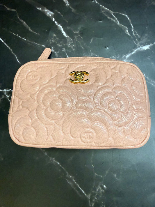 Chanel Mini Pink Camilla Caviar Vanity