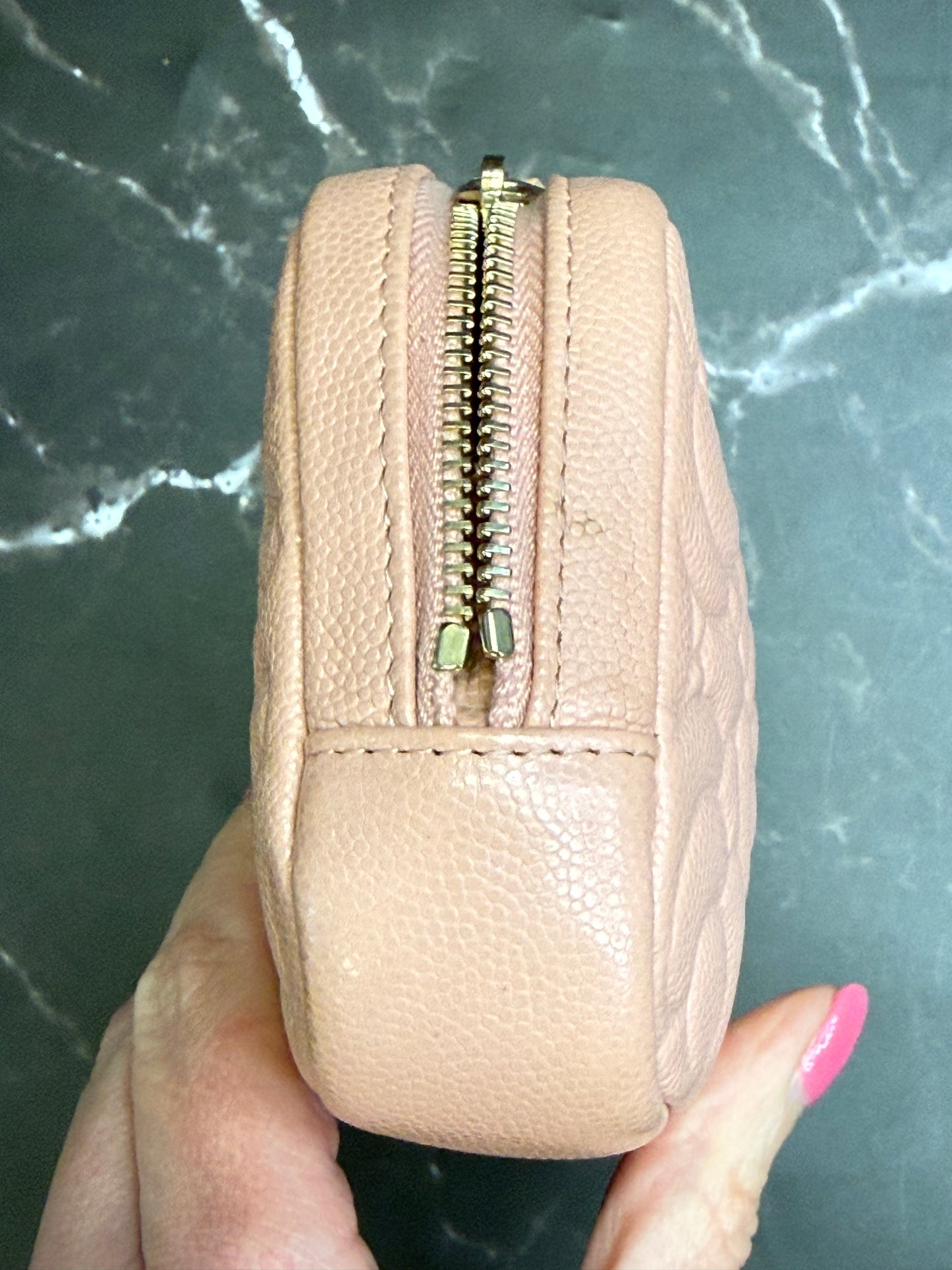 Chanel Mini Pink Camilla Caviar Vanity