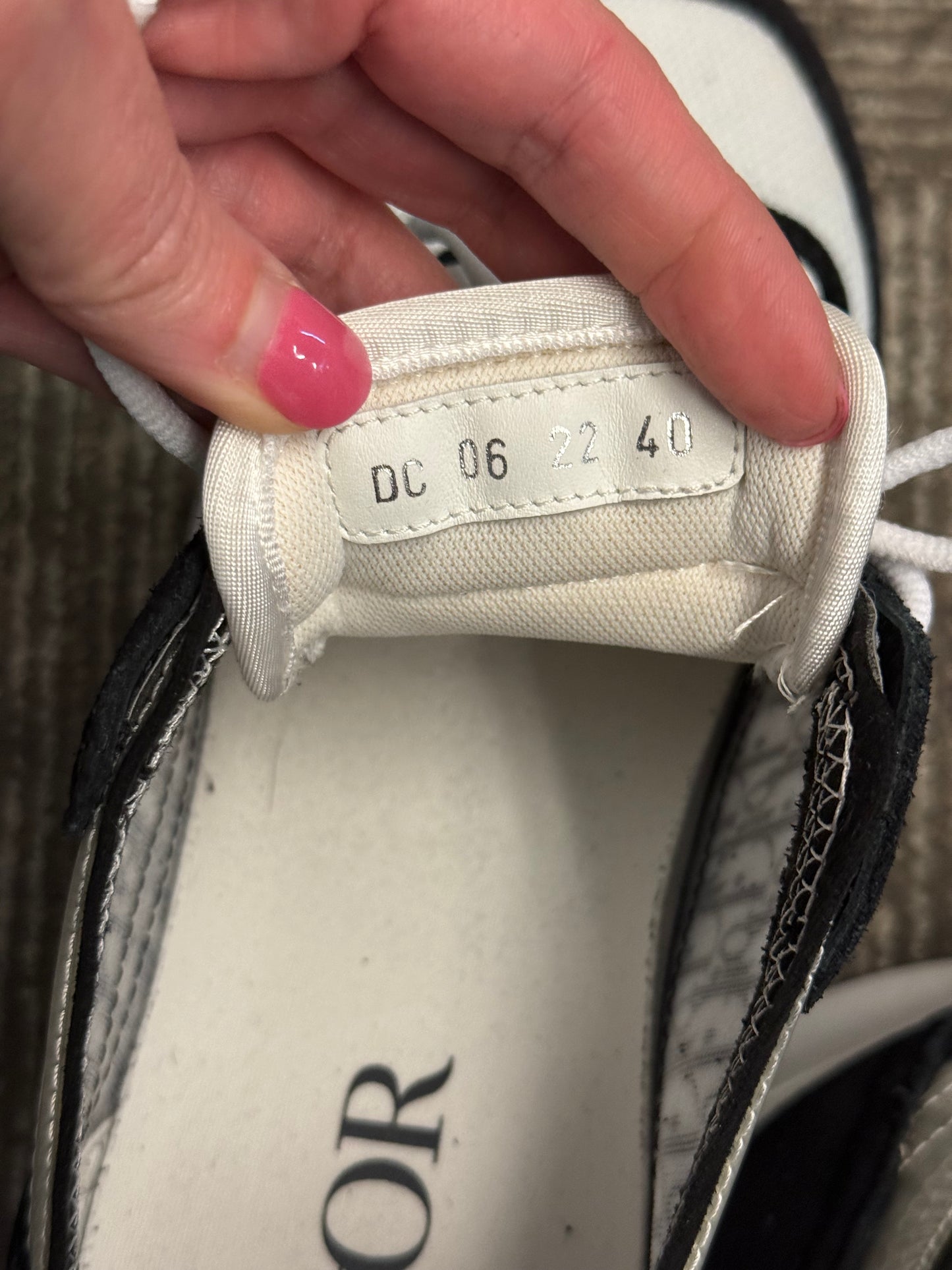Dior Sneakers with Logo size 40