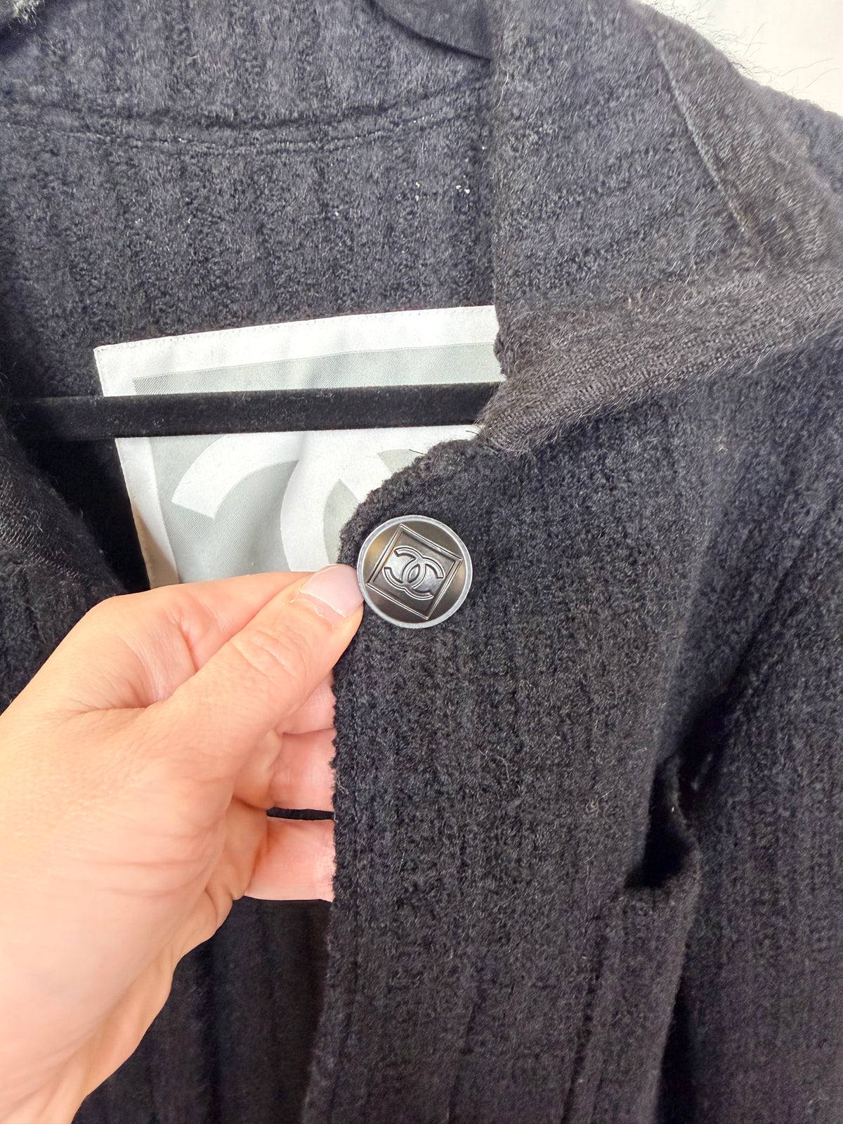 Chanel Cropped 07A Wool fr 42 Jacket