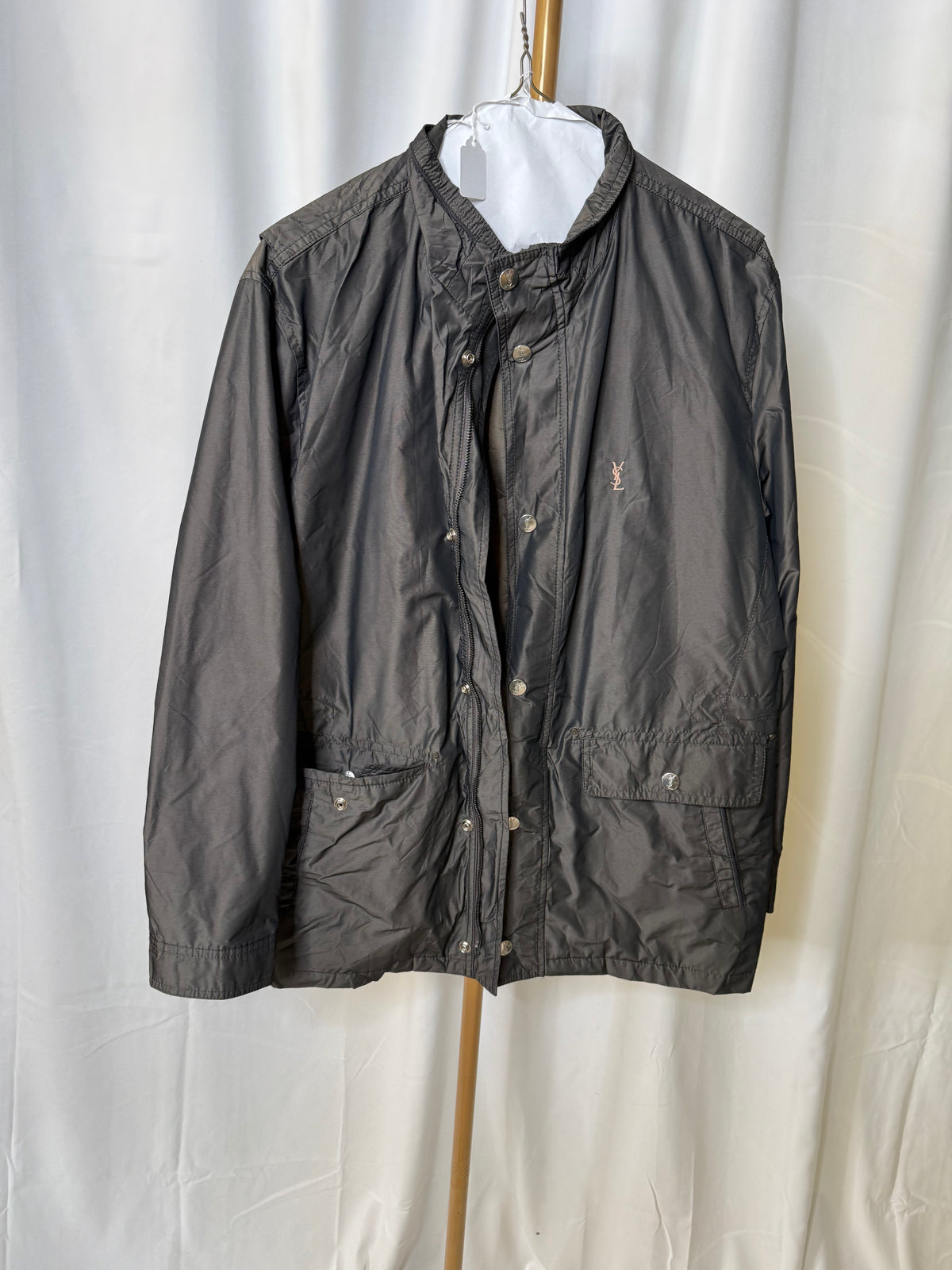 YSL Jacket in a Bronze Grey Color