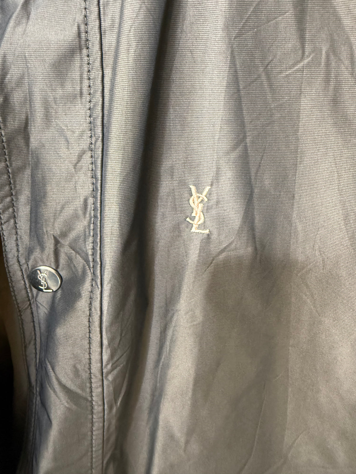YSL Jacket in a Bronze Grey Color