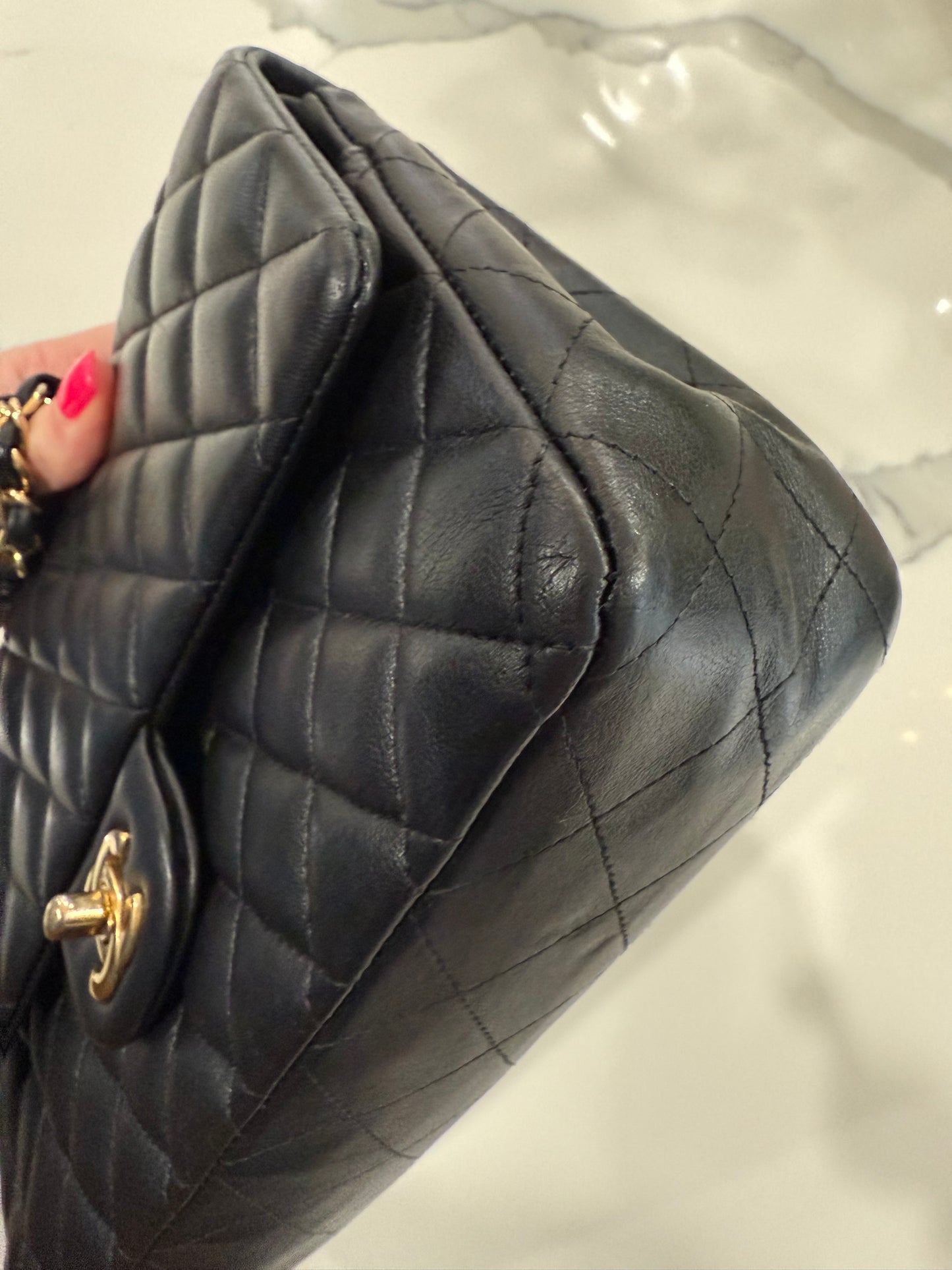 Chanel Lambskin Double flap series 25 (2018)