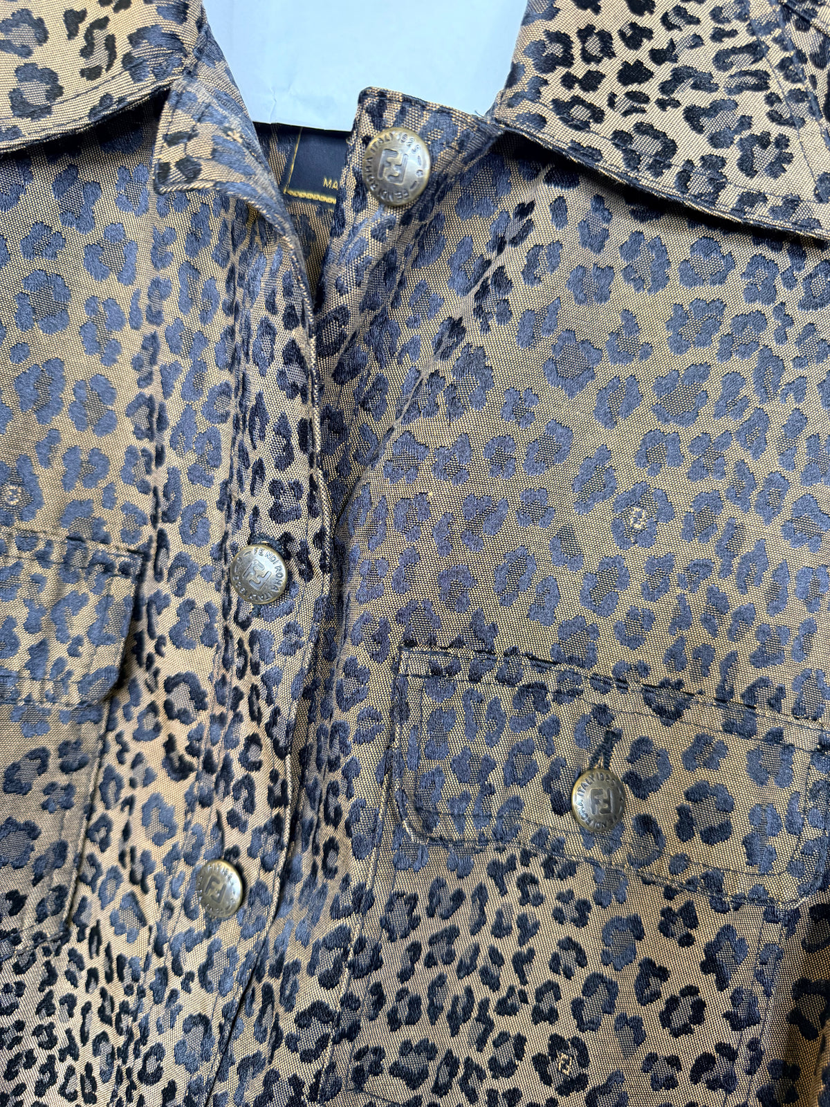 Fendi Leopard Jacket IT 42