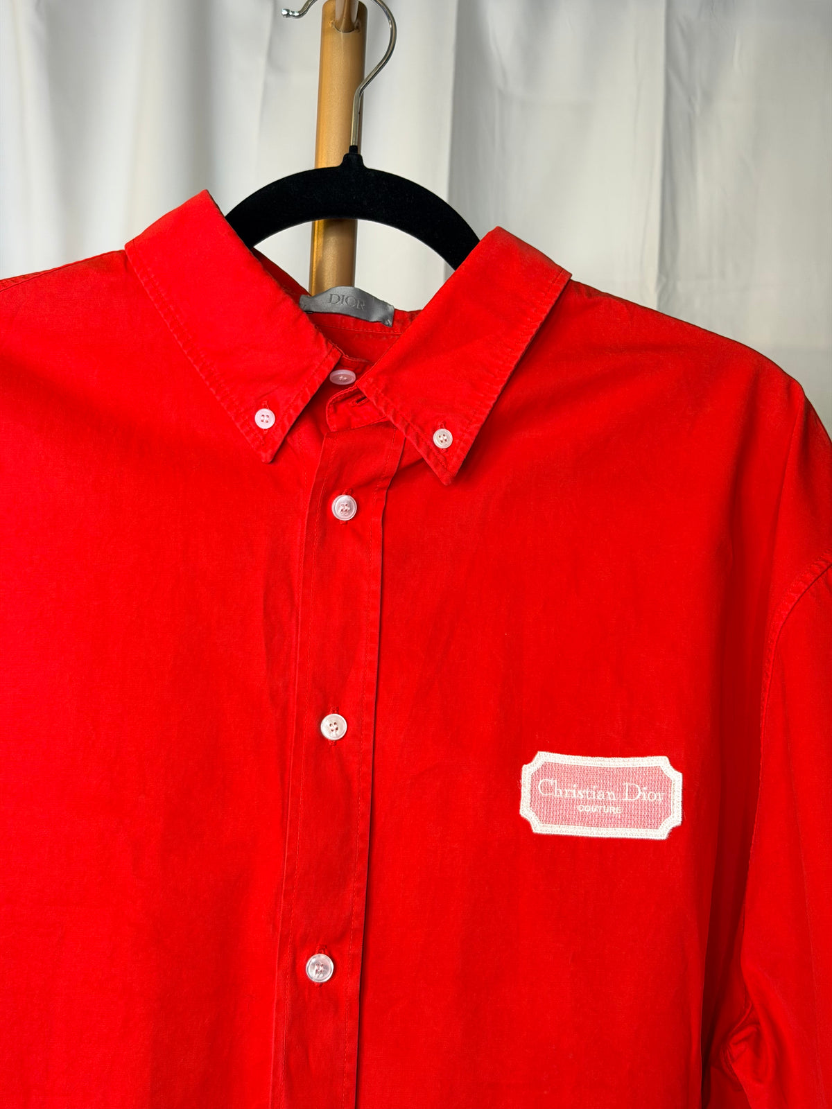 Christian Dior Lipstick red Couture Blouse