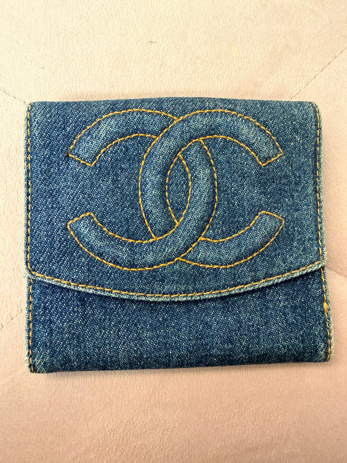 Chanel Denim wallet series 4