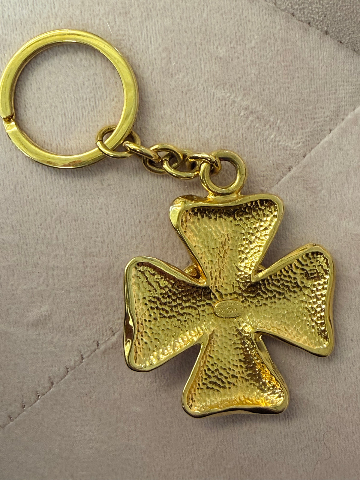 Chanel Clover Key Chain